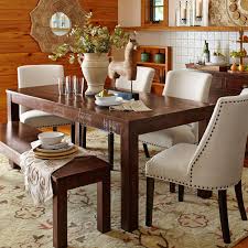 Parsons Dining Table Tobacco Brown Dining Chairs Linen Dining Chairs Brown Dining Table