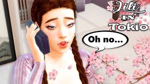 🌸 MI PRIMER DIA EN JAPÓN 🌸 (Ep.1) Lili In Tokio ~ Los Sims 4