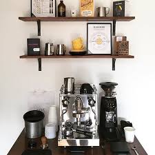 Applause For Home Espresso Enthusiasts You Help Make Specialty Coffee Continue To Thrive Rocketespressousa Roc Diy Kaffeebar Kaffeebar Ideen Kaffeebar Diy