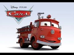 Red Is A Fire Truck From The Movie Cars He Is Very Shy And Initially Did Not Like Lightning Mcqueen Bu Disney Cars Birthday Cars Birthday Parties Disney Cars