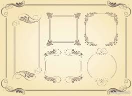 Free Simple Beautiful Borders For Projects On Paper