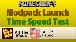 Upgrade computer equipment (recommended) if your minecraft is running on a hard disk drive (hdd), you can upgrade hdd to ssd to greatly improve the performance of the game, especially to gain a much faster speed. Minecraft Modpack Loading Speed Youtube