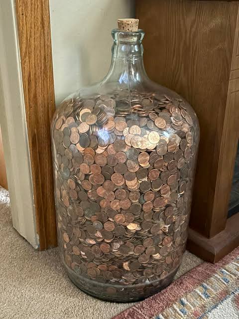 What to do with a 30-year collection of pennies?