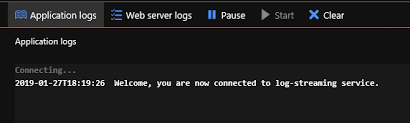 For the web server log (iis logs) i've turned on web server logging from azure portal. Using Diagnostic Logging In Azure App Services Martin Zikmund