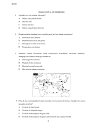 Bahasa melayu (bm), bahasa inggeris, matematik, sains, pendidikan islam, sejarah. Soalan Peperiksaan Percubaan Pt3 2019 Sejarah