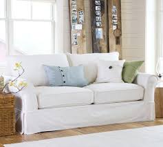 The pb grand comfort sofa is both taller and longer than the largest ikea ektorp at the time (although ikea has recently released larger ektorps!). Pb Comfort Slipcovered Sofa Pottery Barn