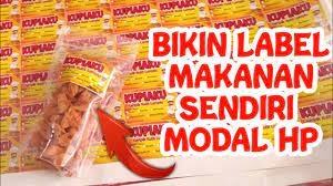 .produk, contoh stiker makanan adalah cara terbaik untuk anda yang memang sedang mencari ide untuk mempromosikan bisnis, jasa dan produk stiker foil. Cara Membuat Label Produk Makanan Sendiri Di Hp Cara Desain Sticker Makanan Dari Android Youtube