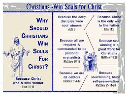 Christians Win Souls For Christ Soul Winning Bible