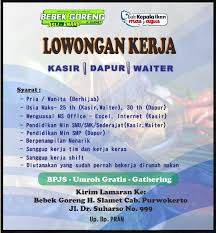 Lowongan kerja purwokerto lulusan smp terbaru. Lowongan Kerja Salsabila Group Kerja Kerja Keras Riwayat Hidup