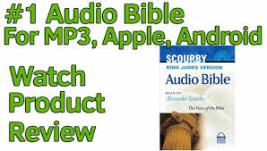 Easily hear scripture read as you study the bible! King James Audio Bible For Mp3 Apple Android Kjv Audio Bible Read By Alexander Scourby Youtube