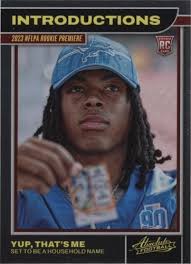 Jahmyr Gibbs Lot Of 4 Rookie Cards