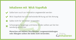 Inhalieren Mit Wick Vaporub Richtig Inhalieren