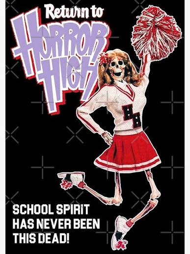 Return to Horror High 80s Cult Classic Horror Fan Art" Poster for Sale by  acquiesce13 | Redbubble