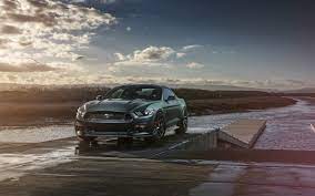 Wallpaper 2015 Ford Mustang Gt Muscle Car Front View 2560x1600 Hd Picture Image