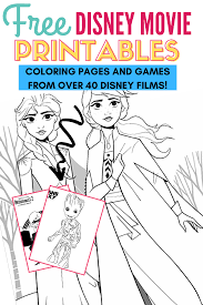 Romantic musical drama high school musical coloring page to color, print and download for free along with bunch of favorite high school musical simply do online coloring for picture of high school musical coloring page directly from your gadget, support for ipad, android tab or using our. Free Printable Disney Coloring Pages And Games From 40 Disney Movies