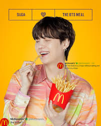 Mcdonald's bts meal is here through june 20 with mcnuggets and spicy dipping sauces. Is Bts Suga S Sweetness Bias Wrecking Mcdonald S In The Third Concept Photo For The Bts Meal Swahili Seven