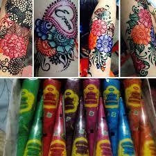 Often, they start on the hand and the design goes up and down both arms. Henna Tattoo Paste Cones Indian Mehndi Tatoo Cream Red Blue Purple Orange Green Color Henna Paste Kit For Body Paint Henna Paste Kit Henna Tattoo Paste Conetattoo Paste Aliexpress
