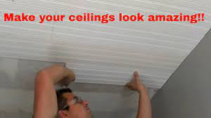 We do have these panels available in different patterns. How To Install Bead Board On Ceilings Youtube