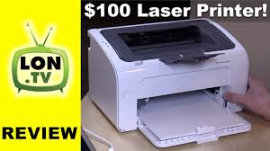 How to install hp laserjet pro m12w driver? Hp Laserjet Pro M12w Sub 100 Laser Printer Review Youtube
