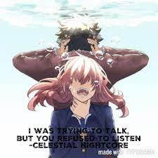 Maybe you would like to learn more about one of these? Wow That S Exactly How I Felt I Tried Really Hard But I Guess I Should Have Been Listening Instead Anime Love Quotes Anime Quotes Inspirational Anime Quotes