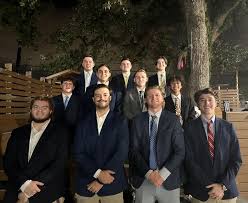 Congratulations to our members elected to the 2023 Executive Board  President: Matt Gros Vice President: Jack Condit Chaplain: Chris Hill  Treasurer: Luke Mincer Secretary: J.R. Brandon Membership Education: Drew  Boyd Recruitment: Ben