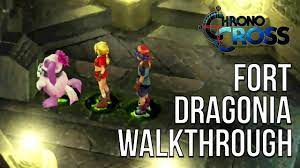 Chrono Cross Fort Dragonia walkthrough, including Head Body Tail yellow  puzzle - YouTube