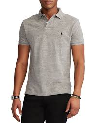 A perfect casual layer for all year round, the classic barbour polo shirt is offered in a range of colours and styles to coordinate with any look. Polo Ralph Lauren Custom Slim Fit Mesh Polo Shirt Myer