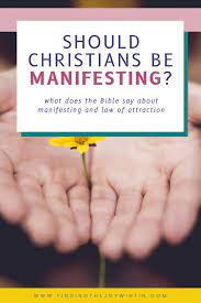 To show a feeling, attitude etc: This Is What The Bible Says About Manifestation Finding The Joy Within