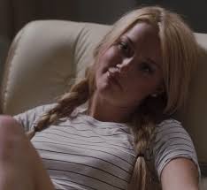 Nylon tv + amber heard. Loose Plaits Messy Stripe Top Wash Black Denim Shorts Amber Heard The Informers Amber Heard The Informers T Shirts For Women Women