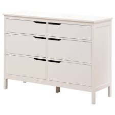 This white tall dresser will renew the look of a modern bedroom, especially when paired up with the white bedside table and a low dresser of the same designer. Angel Line Lauren 6 Drawer Double Dresser White Walmart Com Walmart Com