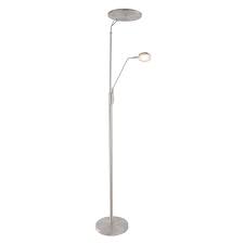 They're just the thing for brightening up those darker corners, and they work really well near a comfy armchair if you want to create a cosy reading. Ray Modern Brushed Led Torchiere Reading Lamp Eurway