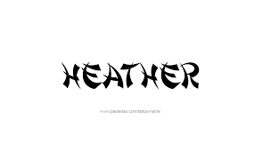 610 x 609 jpeg 39 кб. Heather Name Tattoo Designs