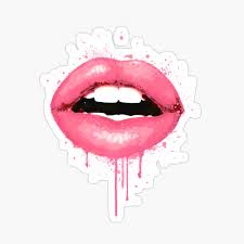 Pink Lips Mouth Love Kiss Print Sexy Girl Poster By Lotusgifts Redbubble