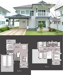 Here are some house plans for your dream living space; Classic Two Storey House Design With Three Bedrooms Bungalow House Plans Two Storey House Home Building Design