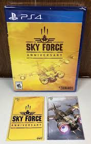 Sky Force Anniversary W Cards Ps4 Limited Run Games Sealed Playstation 4 Ran Games Playstation 4 Playstation