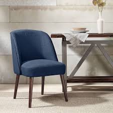 Madison Park Bexley Rounded Back Dining Chair In Blue Olliix Mp100 0153 In 2020 Round Back Dining Chairs Dining Chairs Blue Dining Chair