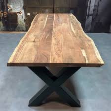 eettafel eikenhout boomstam eiken boomstamtafel wiegers xl rustieke eettafel eettafel tafel woonkamer