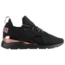 Puma women's black muse metal. Puma Muse Metal Women S Puma Shoes Women Puma Running Shoes Black Tennis Shoes