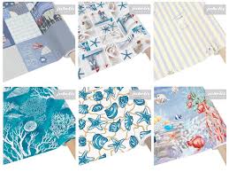 Wachstuch Oilcloth Stoffe Abwaschbar Tischdecken Meterware Und Rollen Mit Maritimen Motiven Koralle Ocean Musch Tischdecke Wachstuch Kaufen Baumwolle Kaufen