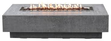 Arriving with sparkling fire glass for a stylish touch, just add a standard 20lb propane tank behind the convenient hinged door. Outdoor Hampton Fire Pit Table 56x32 Gray Durable Fire Bowl Natural Gas Industrial Fire Pits By Envelor Home And Garden Houzz