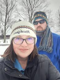 Hiking at Lake Superior park in the twenties