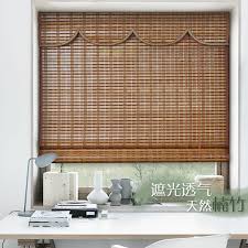 A roller blind unit is made up of an aluminium or steel shaft and, rolled around it, a fabric blind. China Bamboo Roller Blind Manual Control Bamboo Curtain Blinds China Bomboo Roller Blinds Bamboo Roll Up Blinds