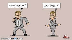 وصفع رجل ماكرون على وجهه قبل أن يتحرك نحوه الضباط بسرعة. Ø®Ø·Ø§Ø¨ Ù…Ø§ÙƒØ±ÙˆÙ†