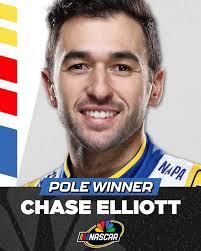 Best seat in town. Chase Elliott will start