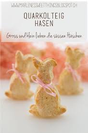 Hasen Aus Ol Quarkteig Marlenes Sweet Things Quarkteig Teig Osterrezepte