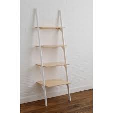 Habitat Jai Narrow Ladder Shelving Unit White At Homebase Be Inspired And Make Your House A Home Buy Now White Desks Ladder Shelving Unit Shelving Unit