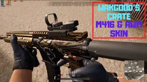 If you are looking for pubg skins, then you are heartiest welcome to gamersnab, where you will get free pubg skins, uc redeem code, best guns, m4a4 skins and more. Pirate Kim S Crate M416 Sks New Skin With Glow Effect Playerunknown S Battlegrounds Pubg Youtube