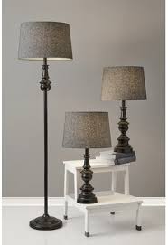 Jimco lamp & manufacturing co. Charlton Home Chiu Black Floor And Table Lamp Set Shopstyle
