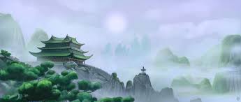 Lanscape Study Kung Fu Panda By Catherinesteuer Kung Fu Panda Scenery Panda Background