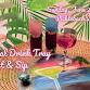 Paint & Sip: Tropical Drink Tray with a Twist!